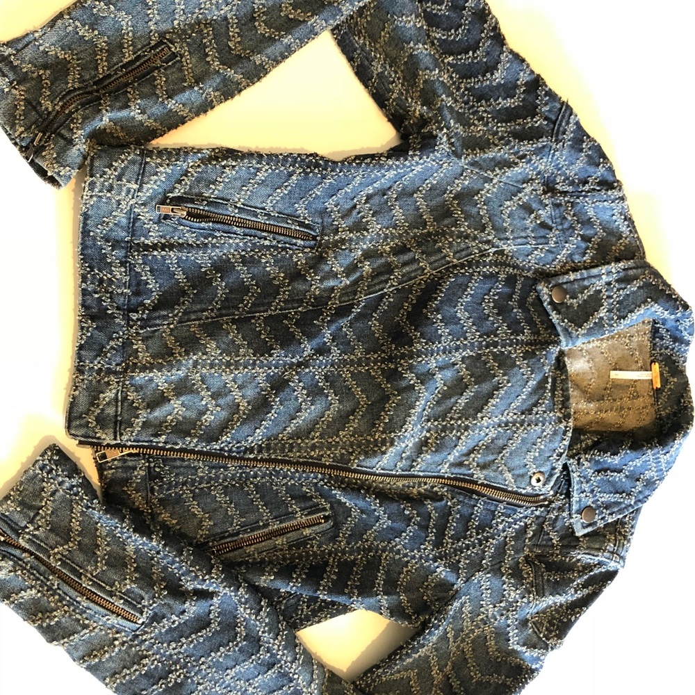 Free people moto style jacket